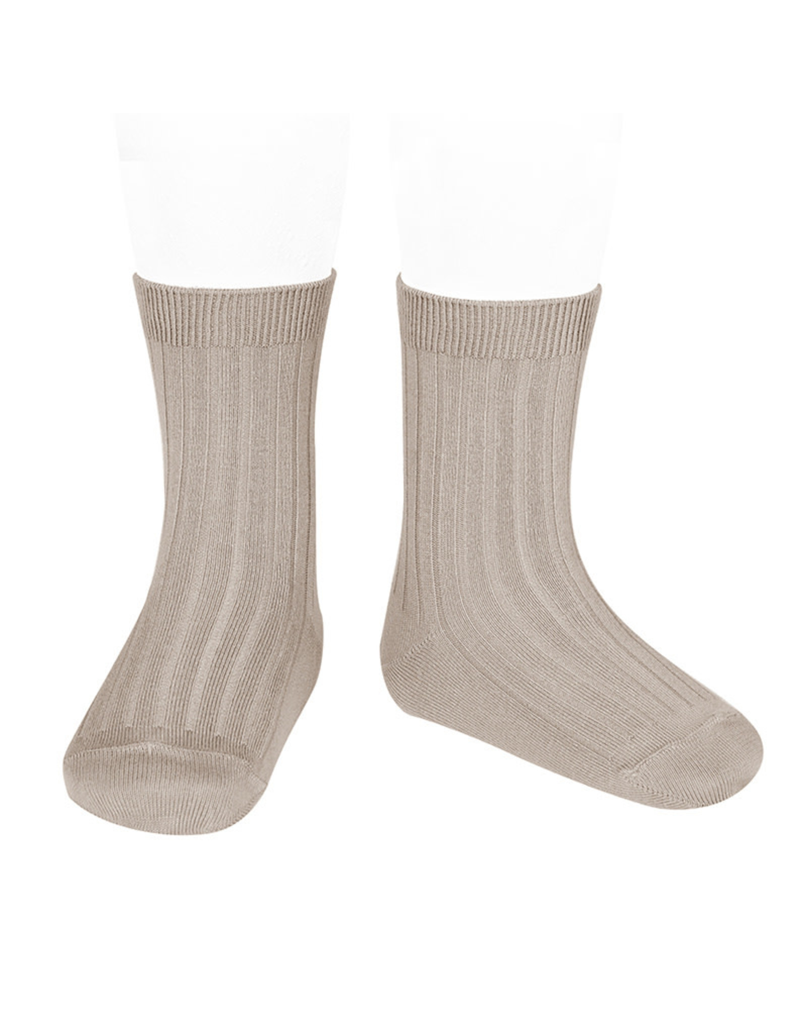 CONDOR Stone Ribbed Short Socks