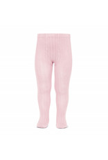 CONDOR Baby Pink Ribbed Tights