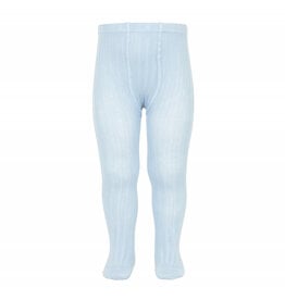 CONDOR Baby Blue Ribbed Tights