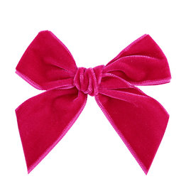 CONDOR Coral Velvet Hair Bow