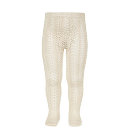 Condor warm lace tights White