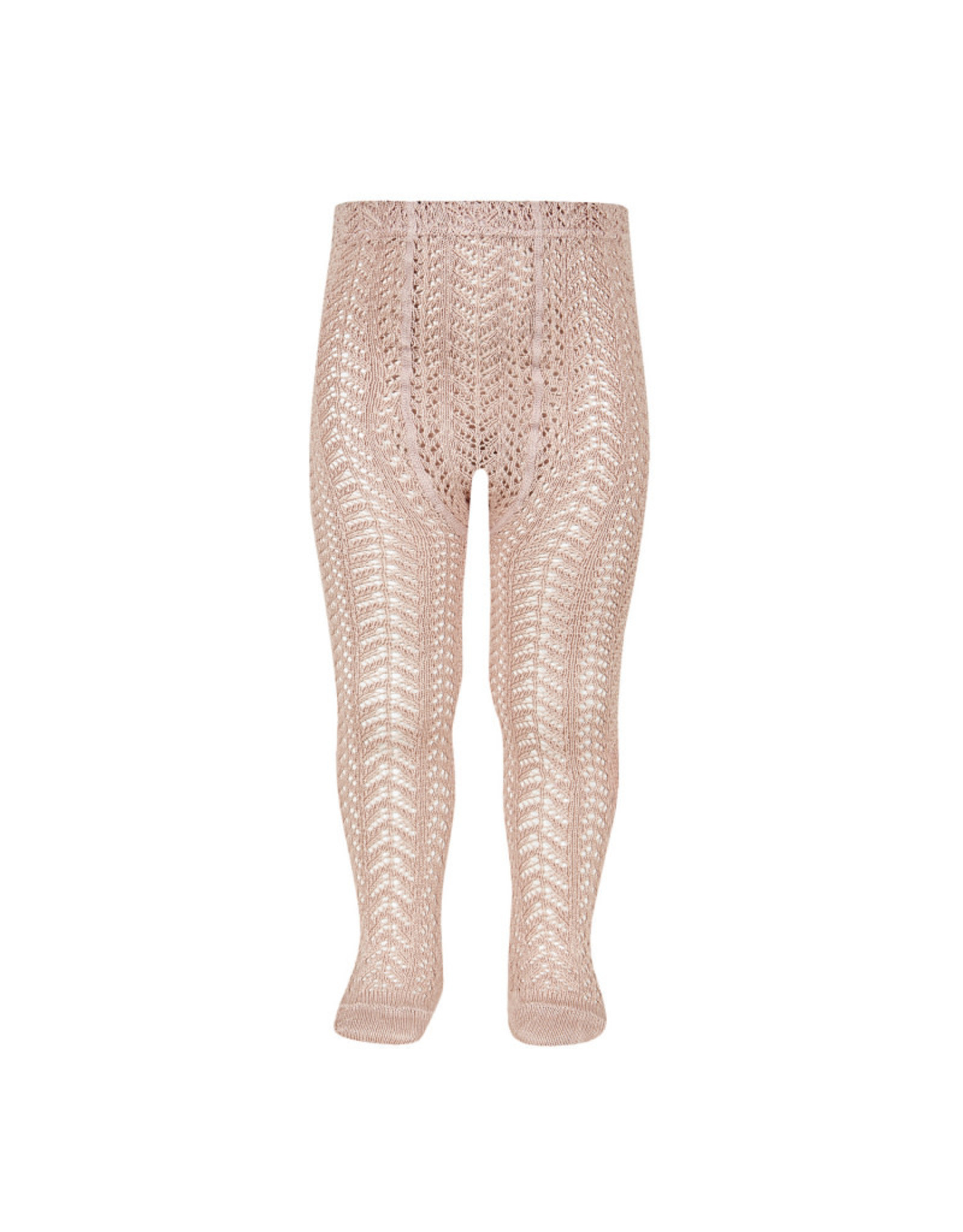 CONDOR Old Rose Perle Openwork Tights