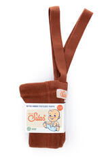 Silly Silas SILLY SILAS Cinnamon Footless Tights with Braces