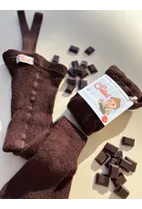 Silly Silas SILLY SILAS Chocolate Teddy Footless Tights with Braces