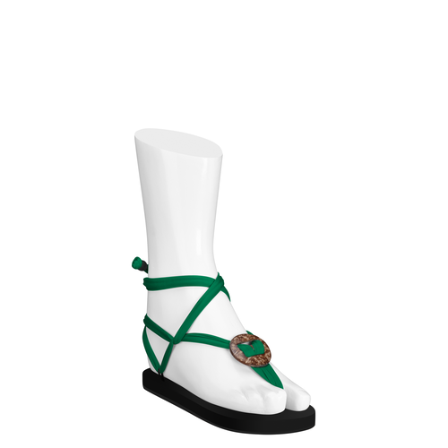 Coco Laces Dark Green