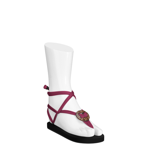Coco Laces Burgundy