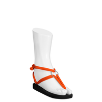 Classic Linten Mandarin met Zilveren Ringen Classic Linten Mandarin met Zilveren Ringen