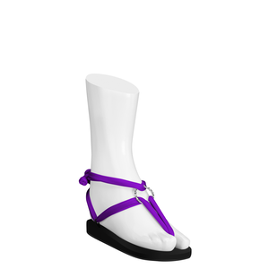 Classic Bänder mit Silberring violett