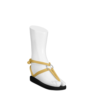 Classic Bänder mit Silberring gold