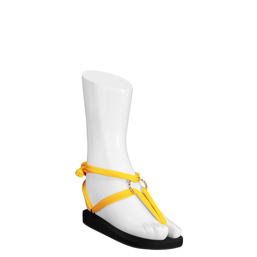 Classic Bänder mit Goldring gelb