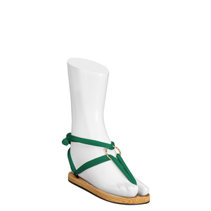 Classic Bänder mit Goldring dunkelgrün