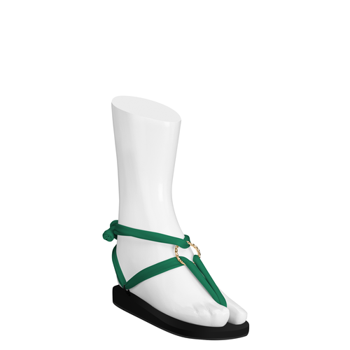 Classic Bänder mit Goldring dunkelgrün