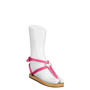 Classic Bänder mit Goldring rosa