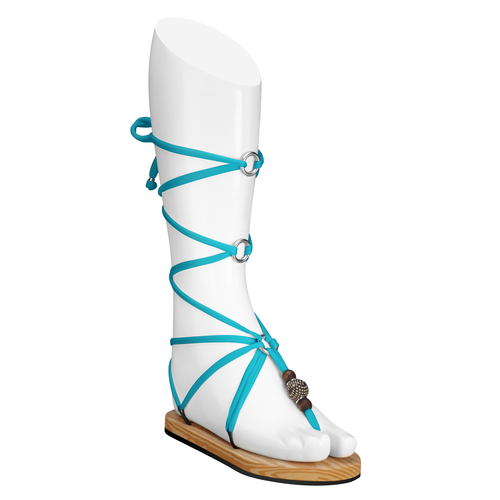 Moon Linten Turquoise