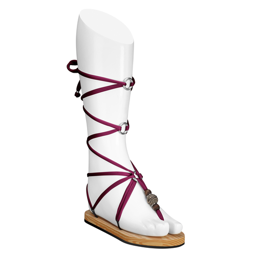 Moon Linten Bordeauxrood