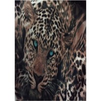 Classic Print Laces Leopard with Gold Rings Classic Print Laces Leopard with Gold Rings