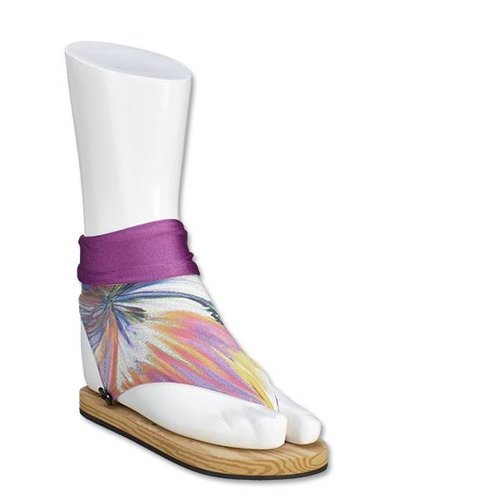 Fabric Sandals Original Yellow Flower