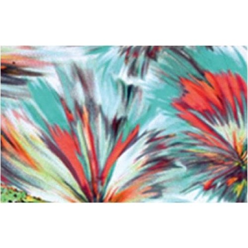 Fabric Sandals Mini Turquoise Tie-dye