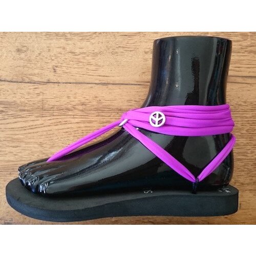 Silver Peace Sign Charm