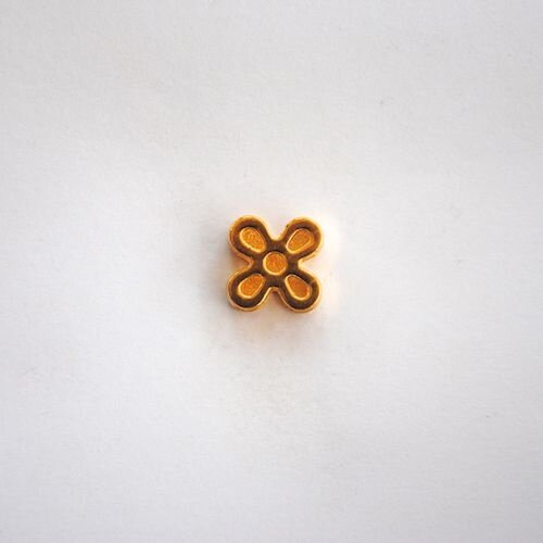 Gold  Flower Charm