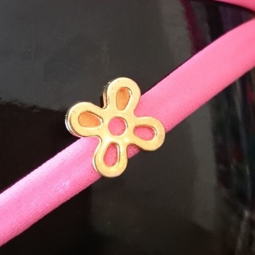 Gold  Flower Charm