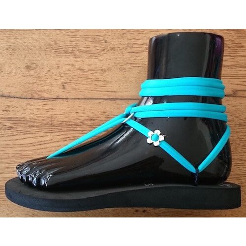 Silver Flat Flower Charm