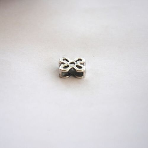 Silver Flower Charm