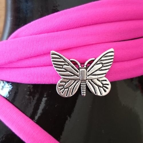 Silver Butterfly Charm