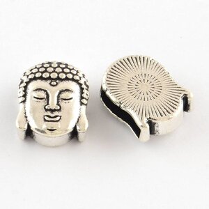 Silver Buddha Charm