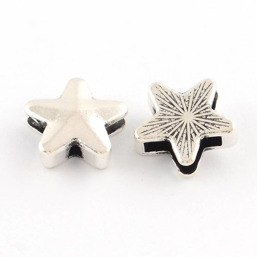 Silver Star Charm