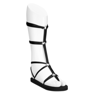 Black Gladiator Sandals