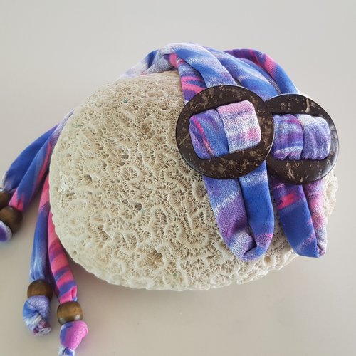 Coco Print Lace Blue Flower Coco Print Lace Blue Flower