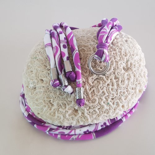 Gladiator Print Laces Lila Flower Gladiator Print Laces Lila Flower
