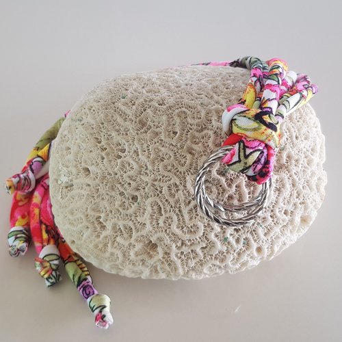 Classic Print Laces  Paisley White with Silver Rings