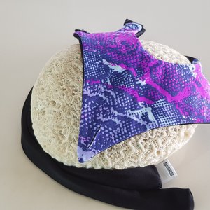 Fabric Sandals Ballet-style Purple Snake