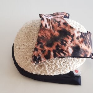 Fabric Sandals Ballet-style Leopard