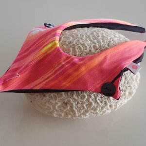 Fabric Sandals Mini Red Brush