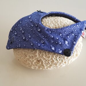 Fabric Sandals Mini Denim Print