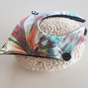 Fabric Sandals Mini Turquoise Tie-dye