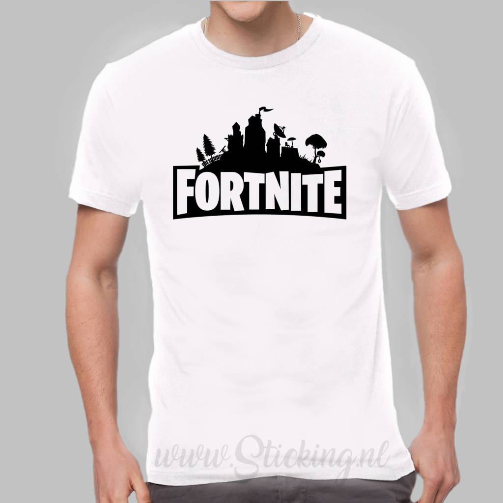 versieren gemeenschap spleet Bedrukt kids shirt Fortnite - Sticking