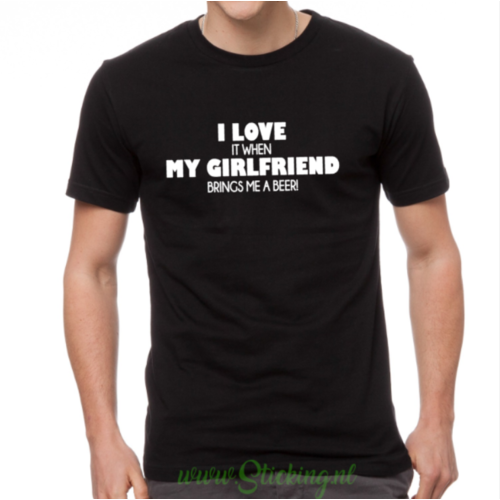 shirt *Girlfriend-beer* 