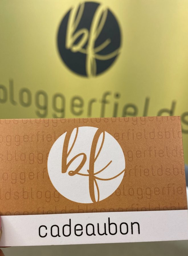 Bloggerfields Cadeaubon