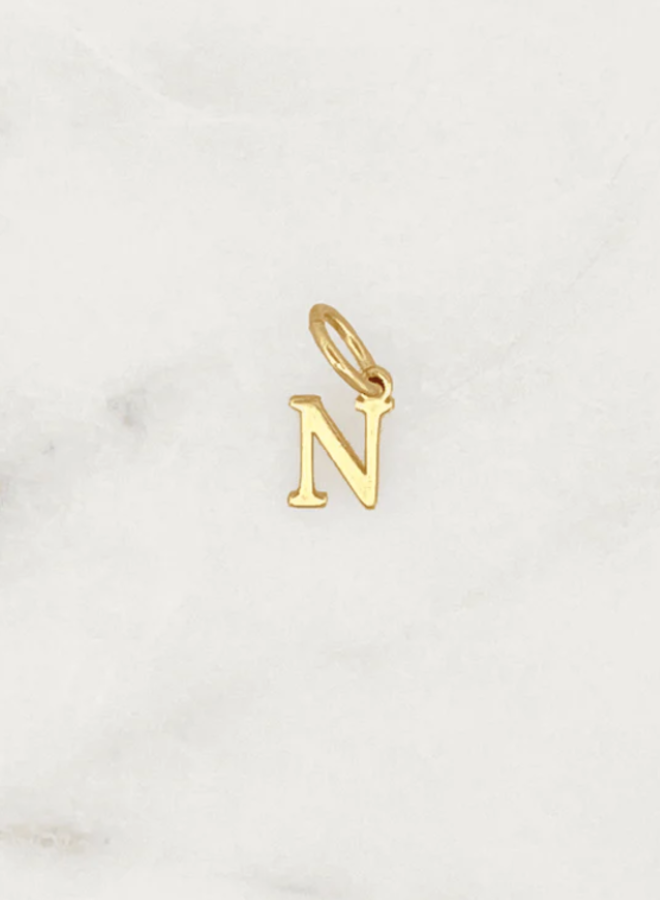 DYO Tiny Initial - Gold plated
