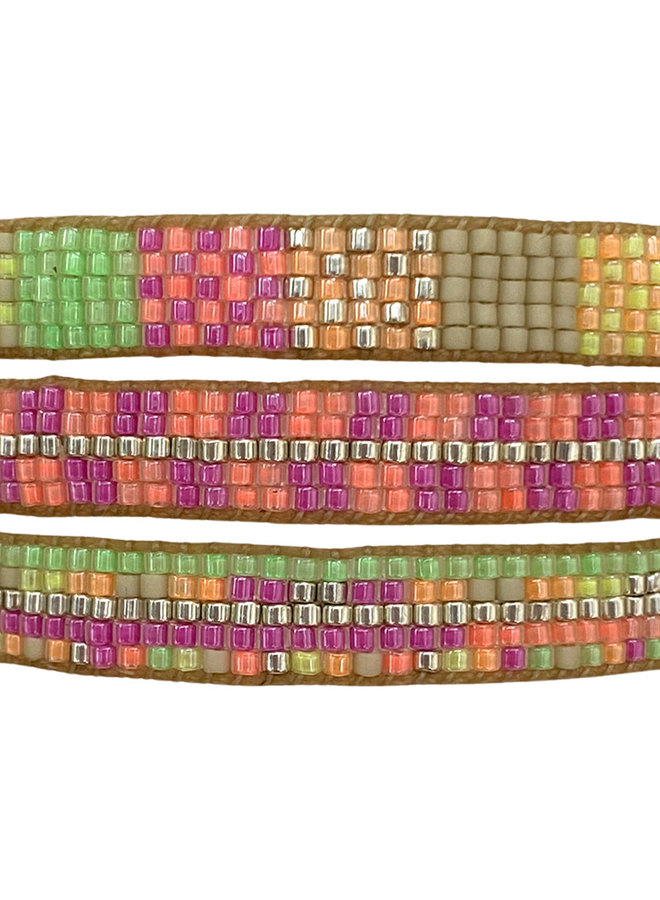 BL NEON PACK 03 SS23-BRACELET, GLASS BEADS