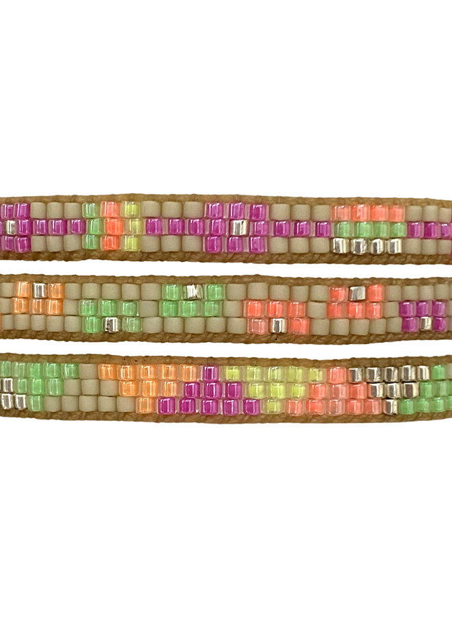 BL NEON PACK 02 SS23-BRACELET, GLASS BEADS