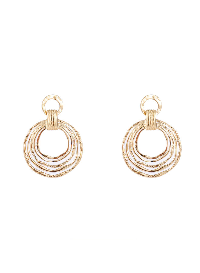 Big Rounds Earring - 14K