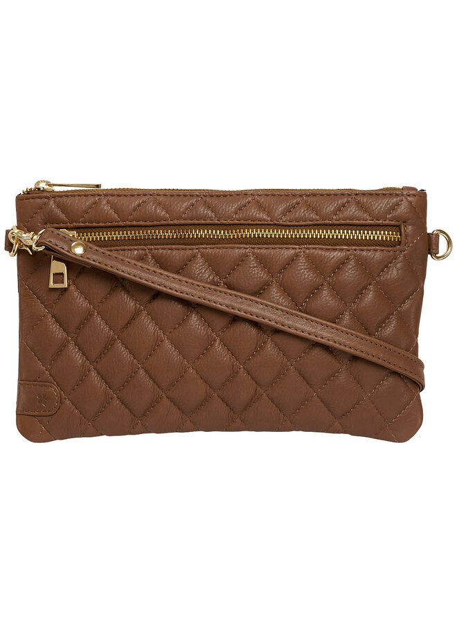 JADA small bag - Coffee-gold