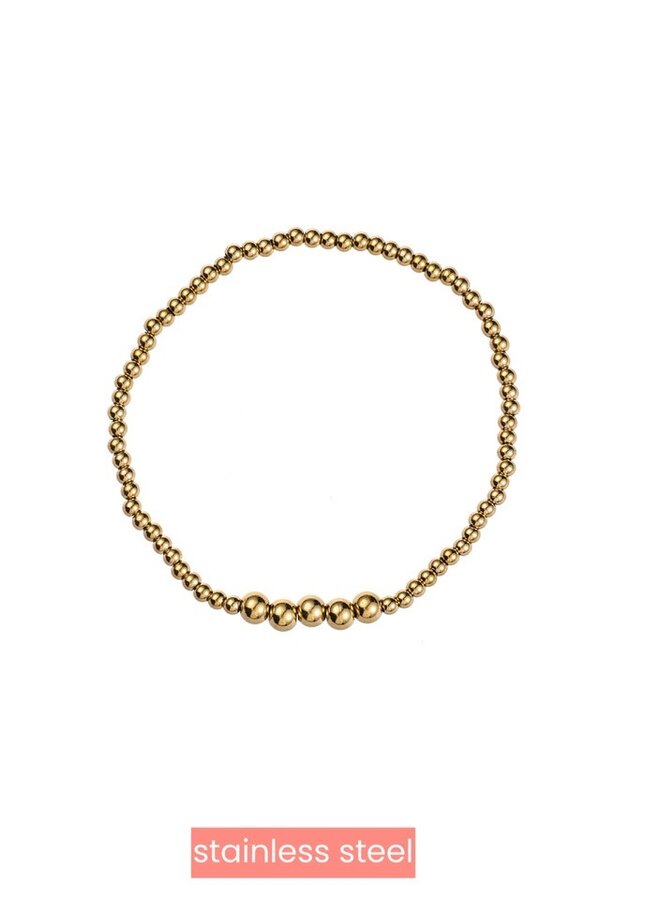 Balsy Bracelet - 14K 3mm+5mm