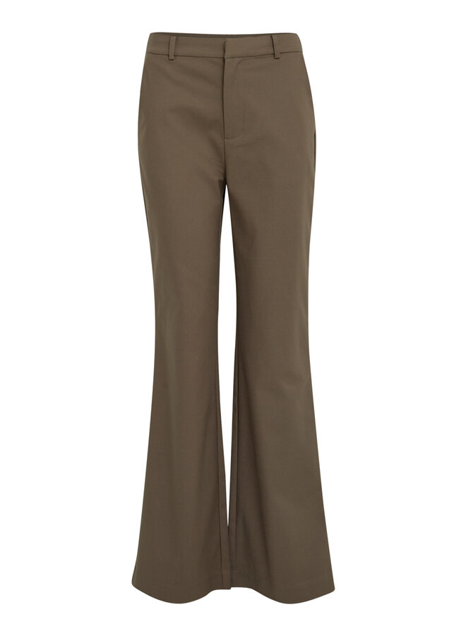 Pernille Flared Pant - Canteen Brown