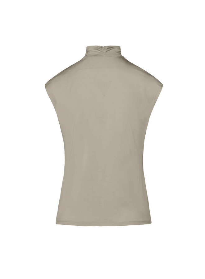 Amy Top - soft khaki green